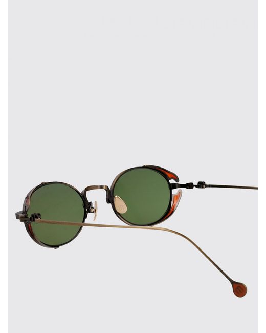 Matsuda Green Oval Frame Sunglasses for men