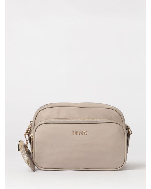 Liu Jo Natural Fabric Shoulder Bag
