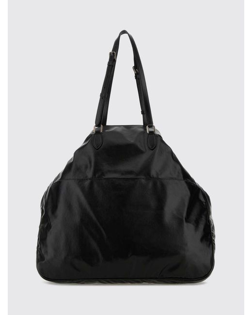 Dolce & Gabbana Black Dolce &Amp Gabbana Leather Shopping Bag for men