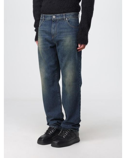 Balmain Blue Denim Jeans for men