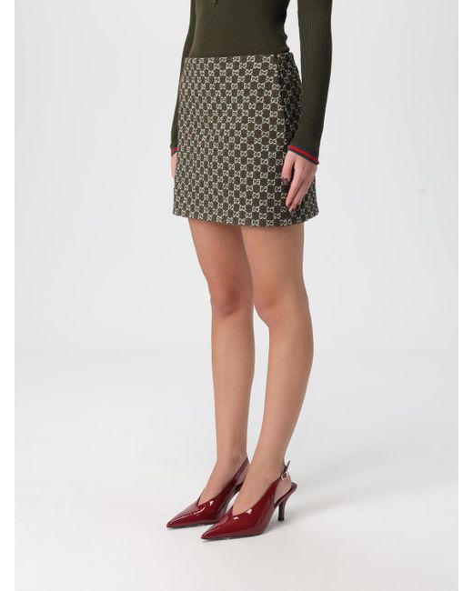 Gucci Green Skirt