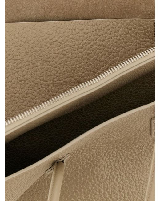 The Attico Natural La Passeggiata Shoulder Bag