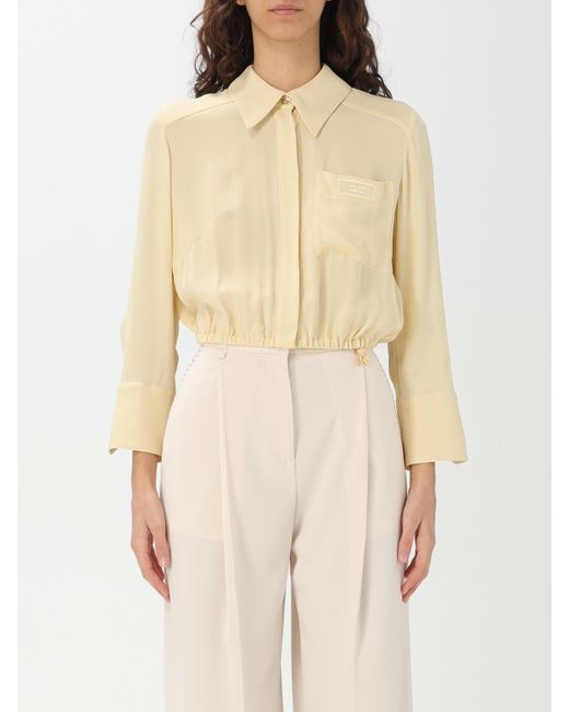 Camicia di Elisabetta Franchi in Natural