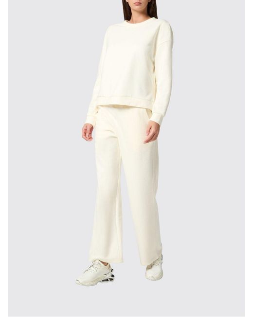 Philipp Plein Natural Cotton Crew-Neck Sweatshirt