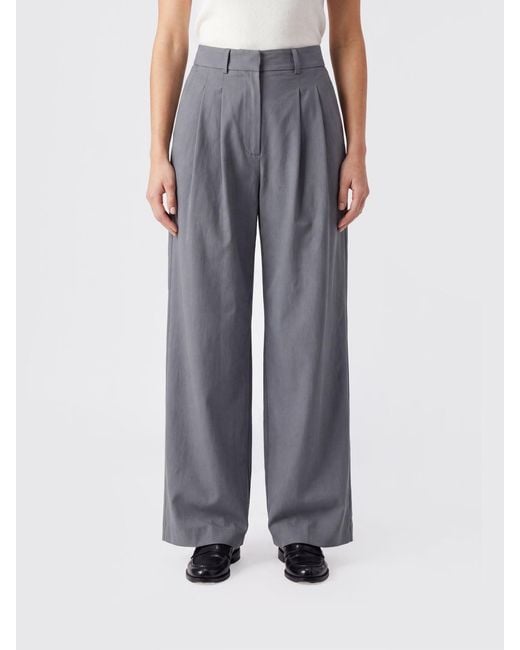 PT Torino Blue Frankie Cotton Trousers