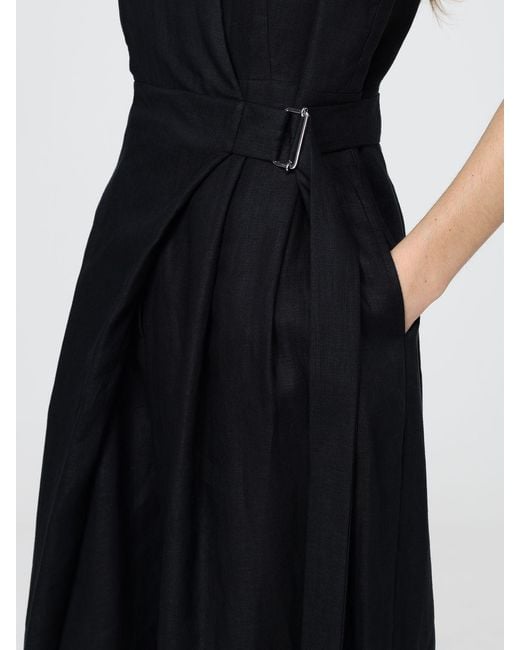MEIMEIJ Blue Linen Wrap Jumpsuit
