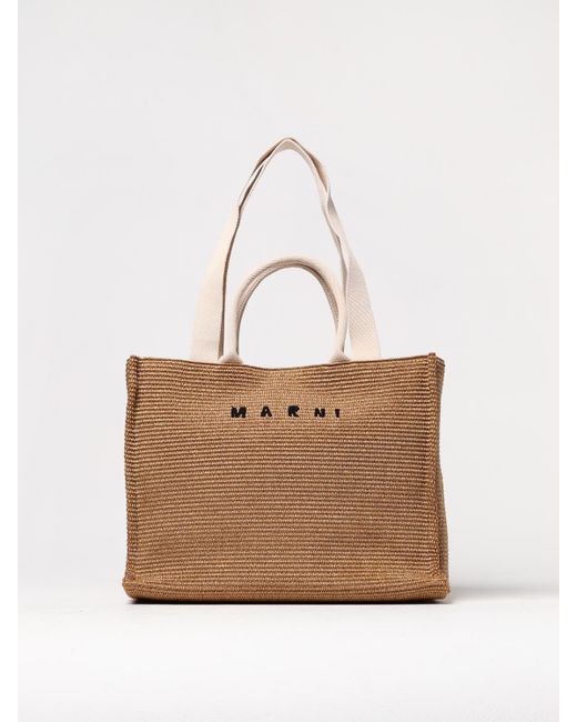 Borsa di Marni in Natural