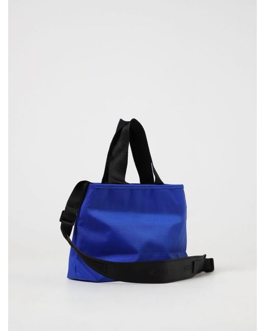 MSGM Blue Tote Bags
