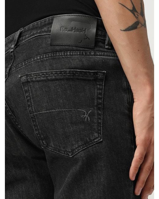 Re-hash Black Jeans for men