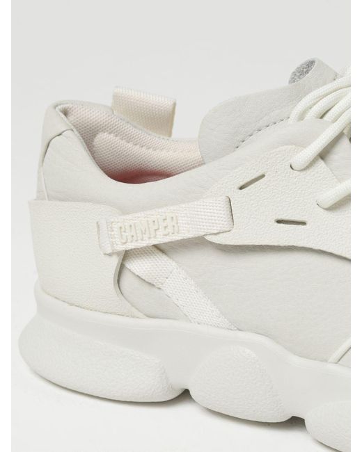 Sneakers Karst in pelle e gomma di Camper in White da Uomo