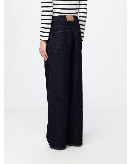 Semicouture Blue Pants