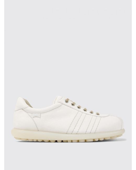 Camper White Pelotas Leather Sneakers for men