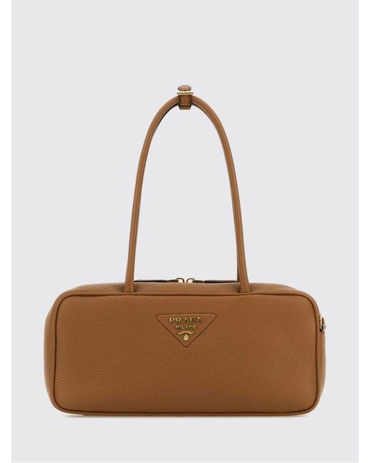 Prada White Leather Bag