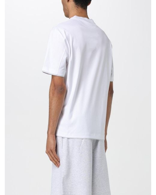 Brunello Cucinelli White T-shirt for men