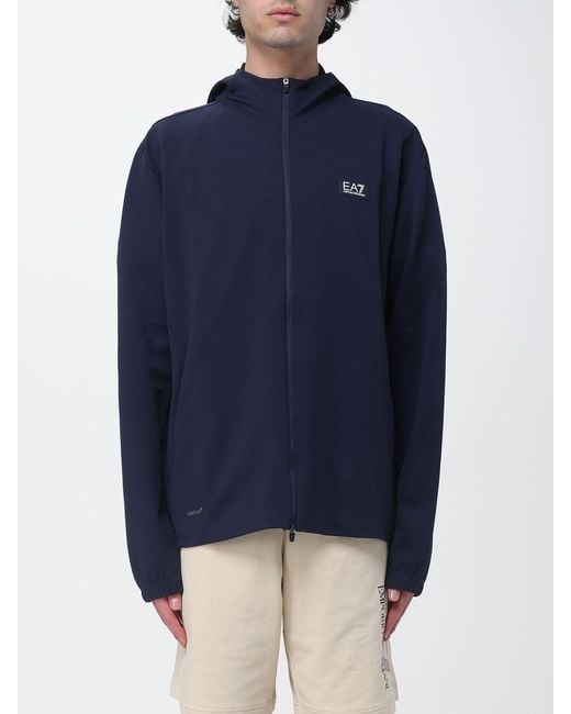 EA7 Blue Jacket for men