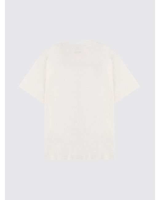 KENZO White Cotton T-Shirt With Tiger Logo for men