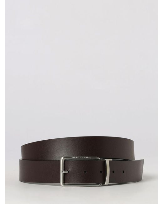 ARMANI EXCHANGE Brown Belt for men