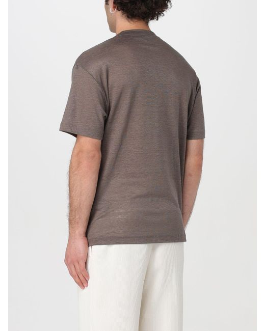 Camiseta Giorgio Armani de hombre de color Gray