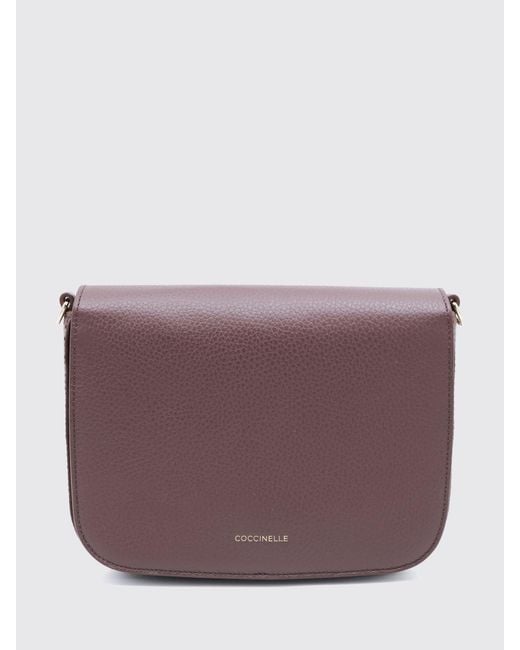 Coccinelle Purple Shoulder Bag