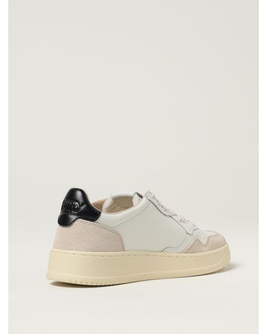 Autry Natural Medalist Leather Sneakers for men