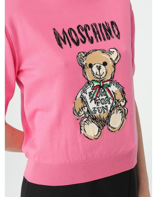 Pull Moschino Couture en coloris Pink