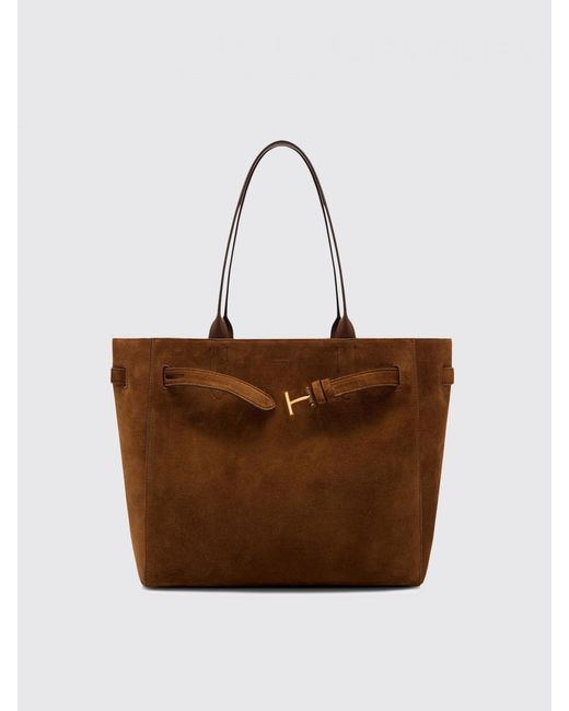 Tom Ford Brown Schultertasche Damen
