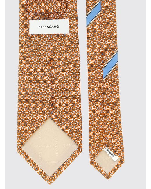 Ferragamo White Tie for men