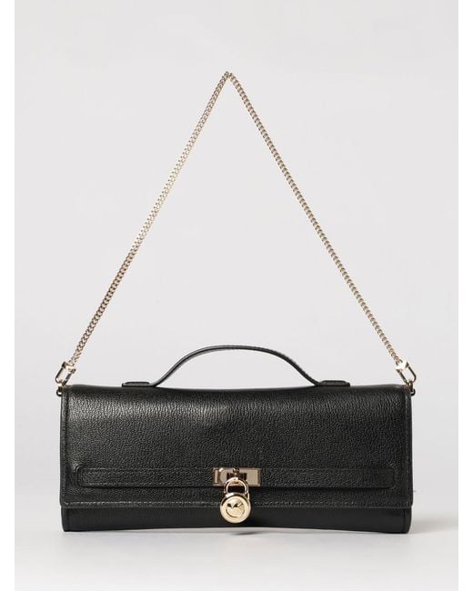 Michael Kors White Hamilton Moderne Medium Convertible Leather Shoulder Bag