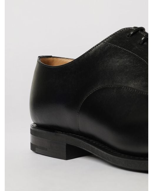 Church's Black Leather Derby Shoes for men
