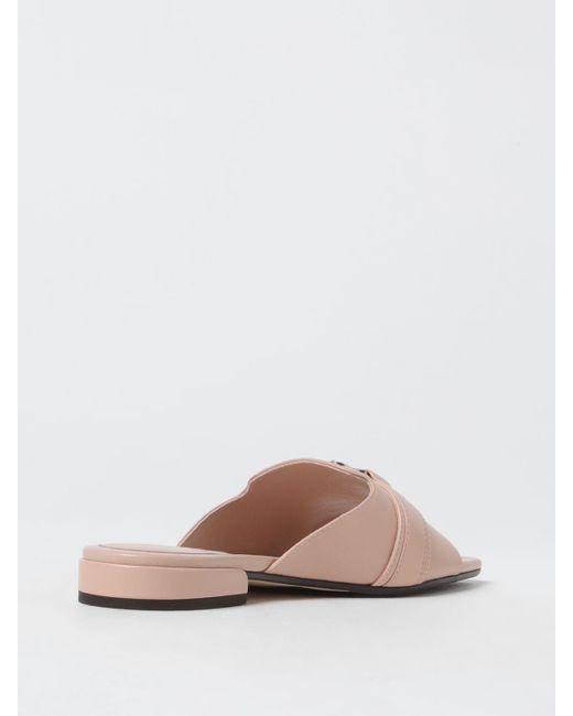 Jimmy Choo Pink Flat Sandals