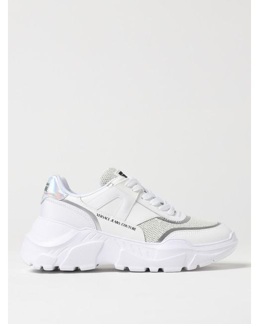 Versace Jeans Couture White Shoes