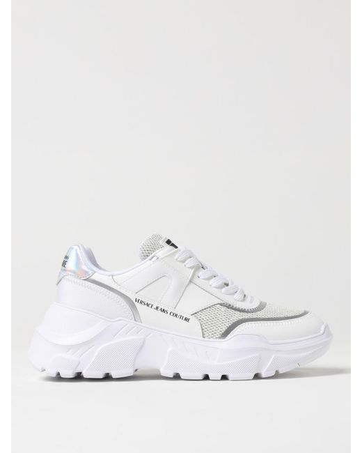 Versace Jeans Couture White Schuhe Damen