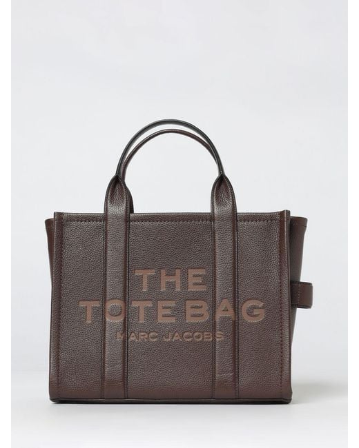 Marc Jacobs Brown The Tote Bag Medium Leather Bag
