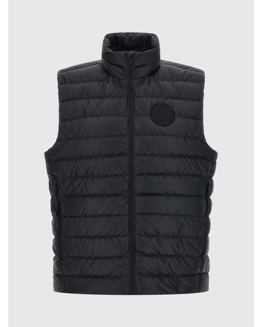 Canada Goose Black Stratus Padded Nylon Gilet for men