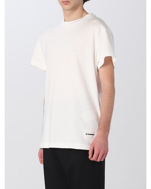 Jil Sander White T-shirt for men