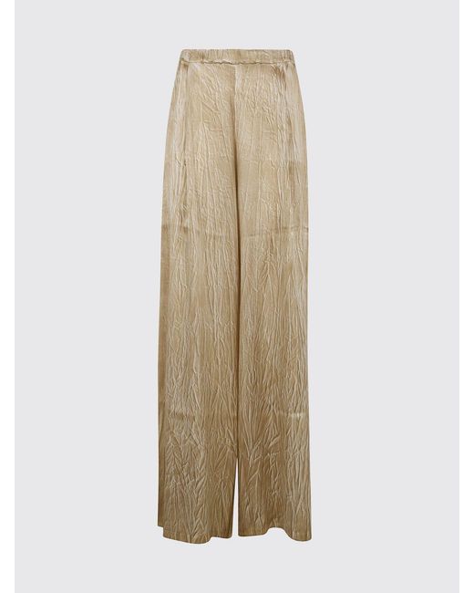 Avant Toi Natural Stretch Silk Palazzo Trousers