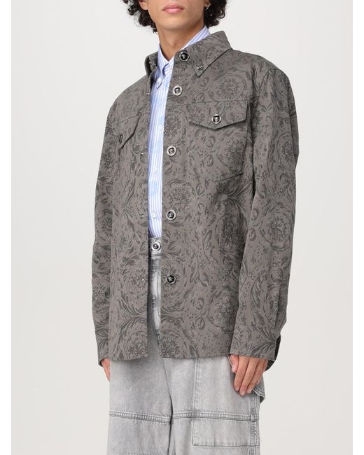 Versace Gray Jacket for men