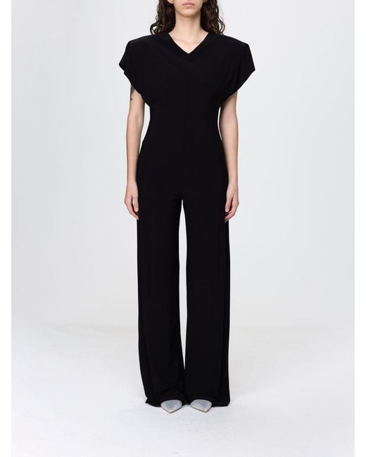 Norma Kamali Black Polyester Jumpsuit