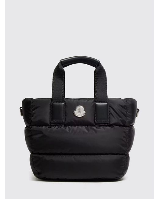 Moncler Black Caradoc Mini Quilted Nylon Bag