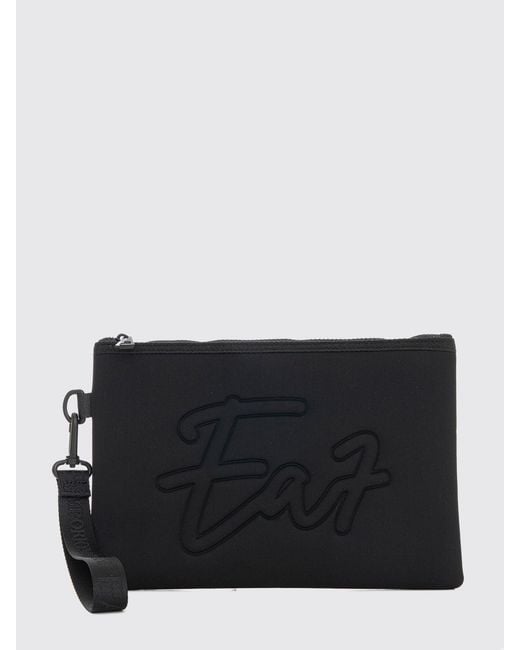 EA7 Black Shoulder Bag