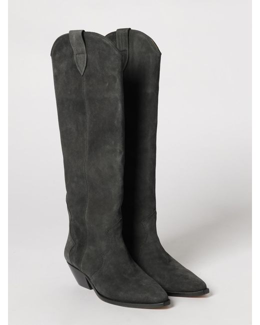 Isabel Marant Black Denvee Suede Boot