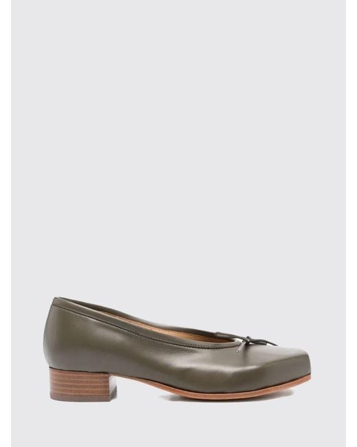 Magliano Gray Monster Leather Pumps
