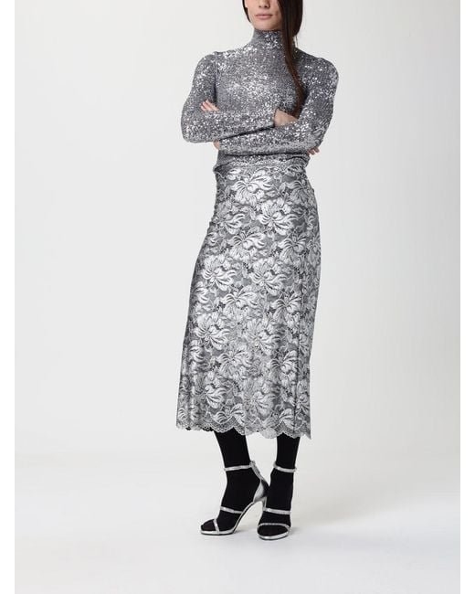 Rabanne Gray Skirt