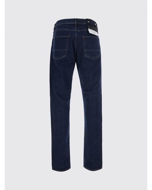Stone Island Blue Five-Pocket Skinny Jeans for men