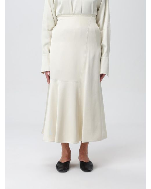Jil Sander Natural Skirt