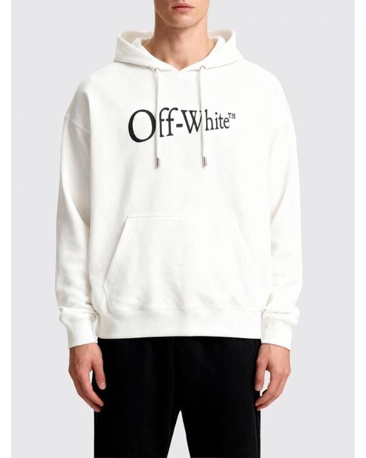 オフホワイトのプルオーバーパーカー　Mサイズ　白　ブァージルアブロー Off-White c/o Virgil Abloh Sweatshirt in White for Men | Lyst