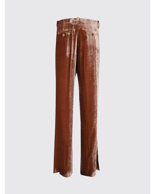 LaDoubleJ Brown High-Waisted Skinny Trousers