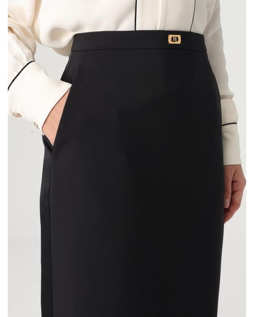 Elisabetta Franchi Black Skirt