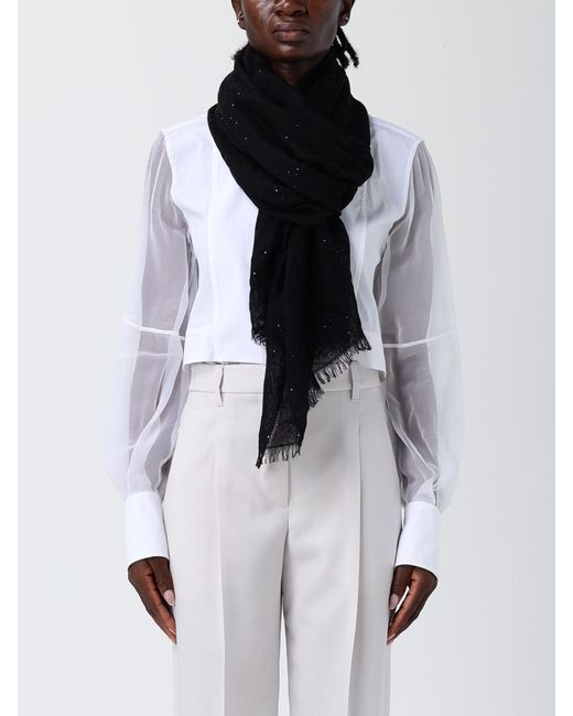 Brunello Cucinelli Black Scarf