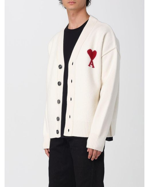 AMI Strickjacke Herren in White für Herren